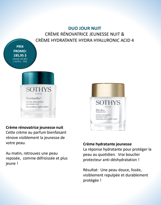 A Promotions Sothys
