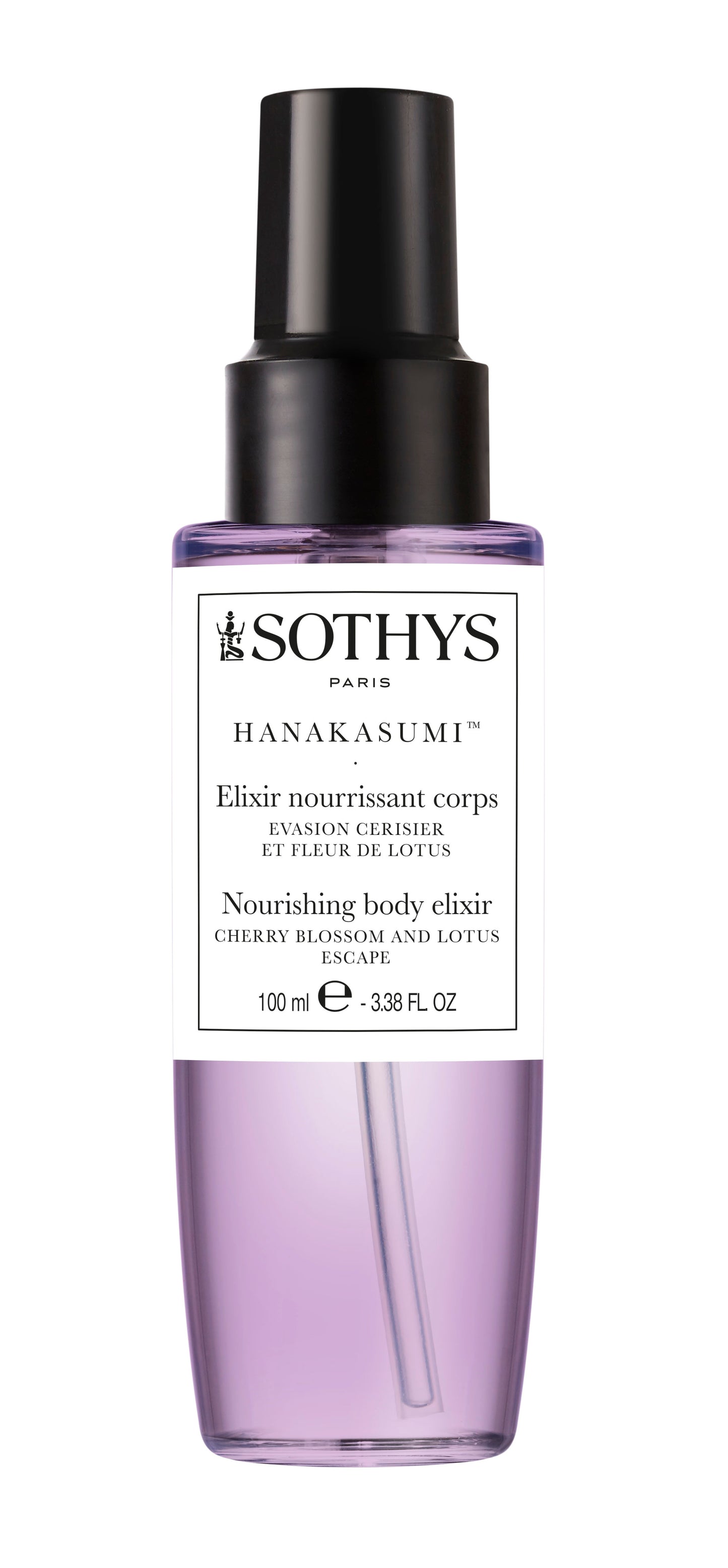 Huile Elixir nourrissant fleur de cerisier et lotus / Nourishing body elixir cherry blossom and lotus