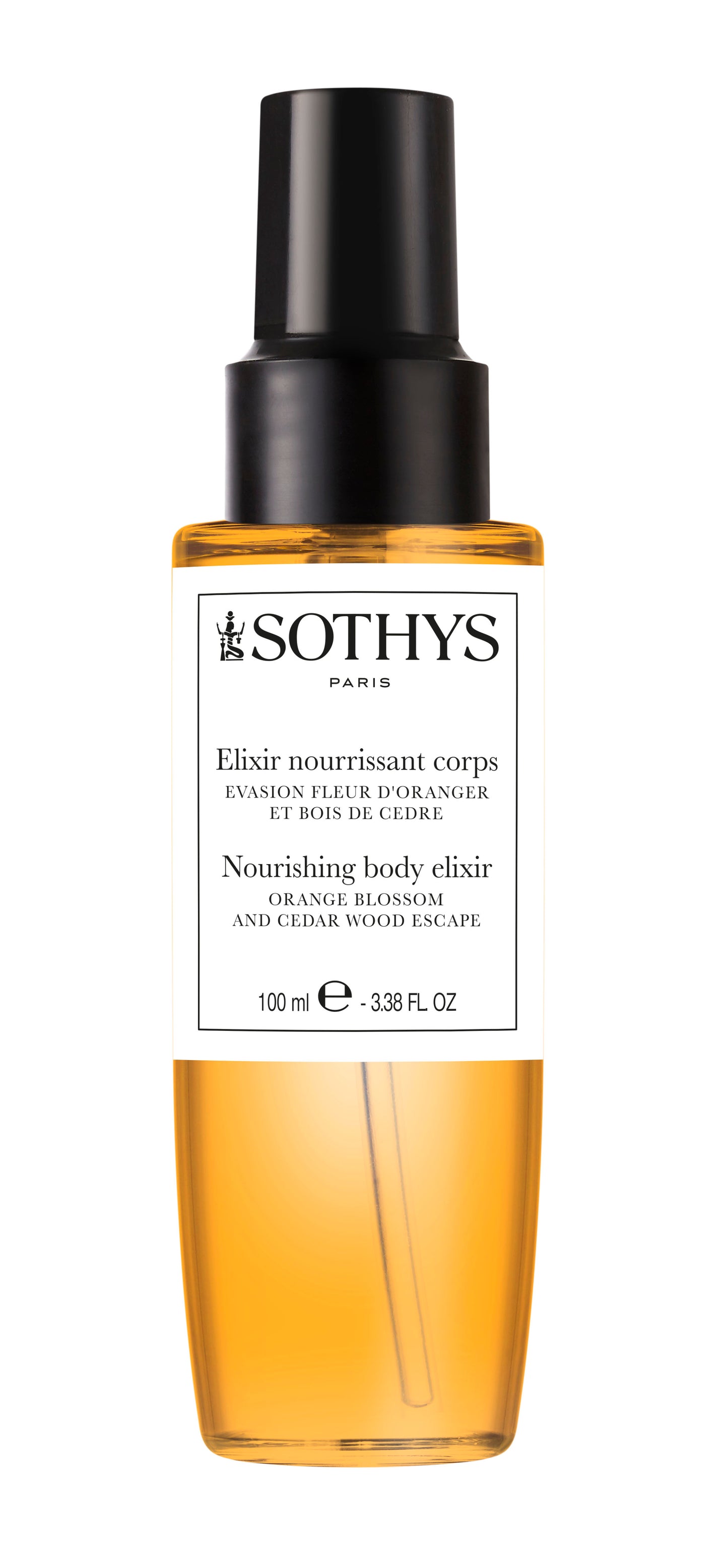 Huile Elixir nourrissant fleur d'oranger et bois de cèdre / Nourishing body elixir orange blossom cedar