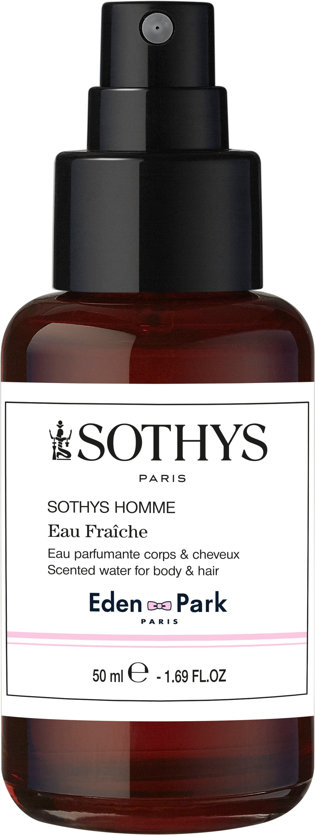 Ligne homme eau fraiche corps cheveux / Scented water for body and hair